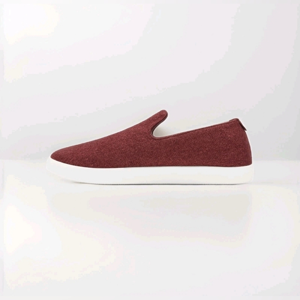 Allbirds Women's Size 11 Red Wool Sneakers WL Wool Loungers